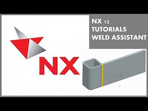 How to create Flared Bevel Groove Weld, in NX12 with PMI Weld Symbol