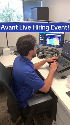 Avant Live Hiring Event - June 4th!