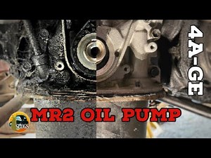 MK1 MR2 oil pump replacement (4AGE)
