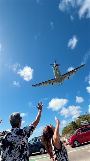 Ocean & Sky Travel on Instagram: "St. Barts has beaches, views, and an unexpectedly perfect perch for an afternoon spent watching planes come in low over the hills 🛬​"