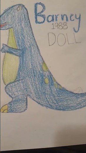 Barney 1988 DOLL