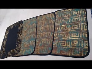 How To Make Canvas Placemats