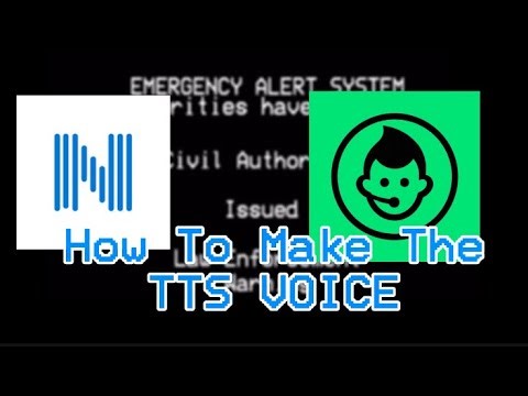 How To Make The TTS Voice (And The Tones) For Your EAS Scenarios