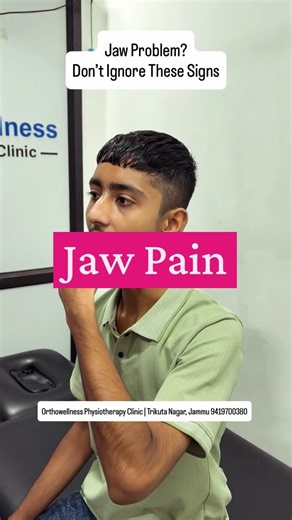 TMJ Dysfunction Exercises | Jaw Pain, Clicking & Locking Treatment | Physiotherapy #jawpain