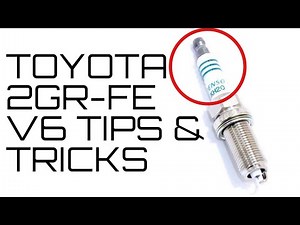 TOYOTA LEXUS 3.5L SPARK PLUGS 2GR-FE REPLACEMENT Sienna Avalon Venza RX 350 450h - TIPS AND TRICKS