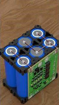12V Li-ion Battery Pack making | #shorts