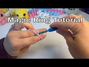 Magic Ring Tutorial | Complete beginner, Step by step #crochettutorialforbeginners
