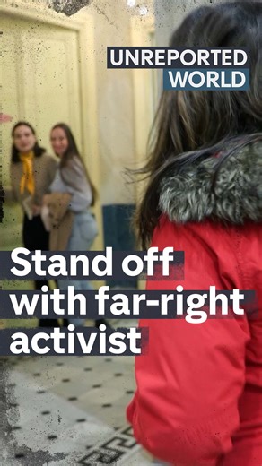 6.2K views · 43 reactions | This is the moment reporter Darshna Soni gets thrown out of a far-right political conference in the South of France. Soni had tried to speak to Nemesis Collective leader Alice Cordier for the purpose of this documentary. | Unreported World | Facebook