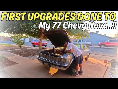 FIRST MAINTENANCE REPAIRS TO MY 1977 CHEVY NOVA CONCOURS.