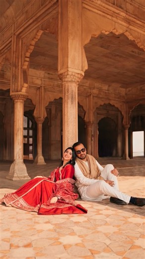 Arisha Khan on Instagram: "Ahh my forever valentine even if he forgot to make a plan 🤣also WILL NOT get over this anytime soooon! 🥹😭♥️ thank youuu so much @nimramazhar for this stunning photoshoot! This was even better than my shaadi photos for sure 🤣🤣 will post the photos separately on the feed! [ Littlekhanswanderlust, husband and wife, couples, Valentine’s Day ]"