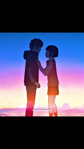 Greatest anime movie of all time - your name edit - headlights (slowed)#shorts#anime#yourname