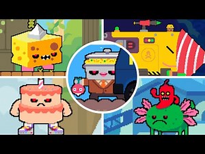 Dadish 4 - All Bosses