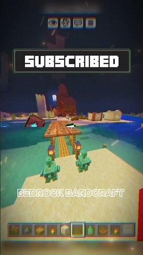 How to Build a Professional Bridge in Minecraft Bedrock! #Shorts #viral
