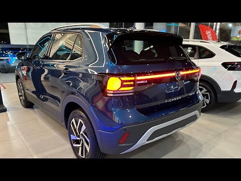 Review Vw T-Cross Highline 2026 Azul Norway #vw #volkswagen #tcross