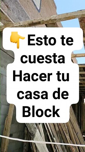 166K views · 1.5K reactions | Esto te cuesta hacer tu casa de Block | Ing. Daniel RG | Facebook
