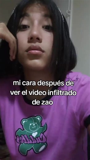 zaoooo mi amorr dimee que esas no eres tuuuu😭😭 @Zao🦄 | zao filtran video