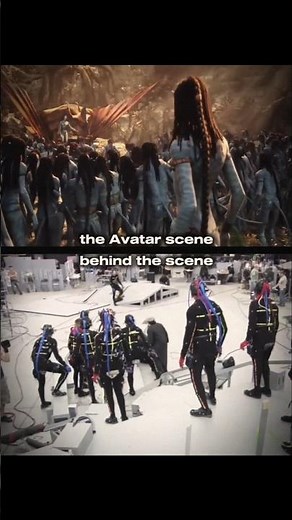 how they made AVATAR💙 Toruk Macto scene 🧡 #avatar #avatarmovie #behindthescenes
