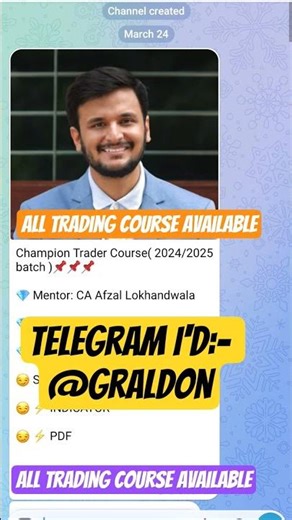 ca afzal lokhandwala ctc course available champion trader course
