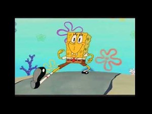 SpongeBob walk cycle