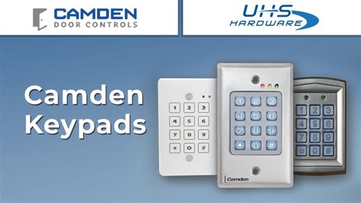 Access Control 101 - Overview on Camden Door Controls Electronic Keypads