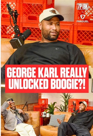 Boogie wouldn't have been knocking down 3-pointers if not for ... George Karl?! 😂 @FanDuel Sportsbook