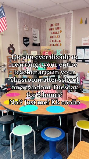 Teacher Desk Transformation: Kidney Table Edition