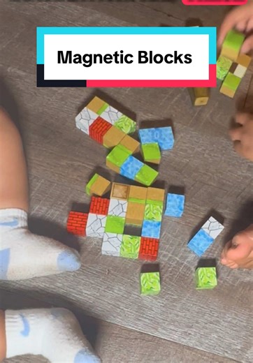 Magnetic Blocks are a fam fave! My kids love them, but I love them more. It keeps them entertained, learning and improving their hand, eye coordination, imagination and creativity. #magneticblocks #creativity #imagination #TikTokShopBlackFriday #noscreentime