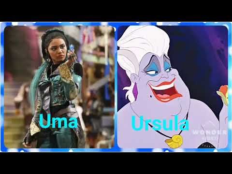 Descendants 3🍎and their parents