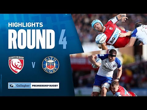 Gloucester v Bath - HIGHLIGHTS | 12 Tries in Brilliant Derby! | Gallagher Premiership 2024/25