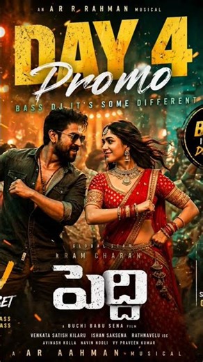 "PEDDI Day 4 Promo 🔥 Bass DJ It's Some Different | Ram Charan | AR Rahman | DJ Live Set"