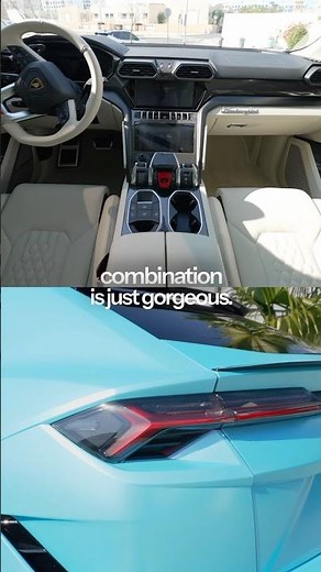 This GORGEOUS Interior Fits This luxury SUV Perfectly 👑💎 | Lamborghini URUS
