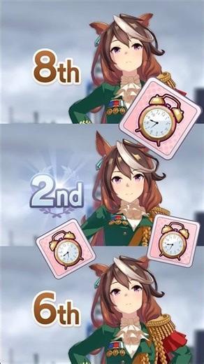 THIS is why you should have saved your clocks for the new scenario MANT #umamusume