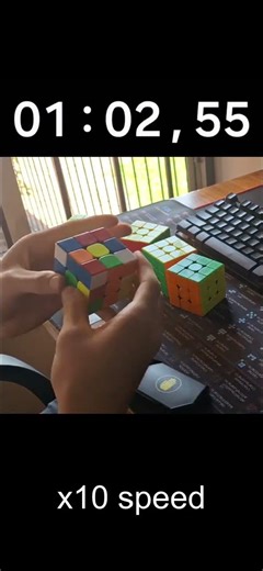 Attempting to Solve 5 Rubiks Cubes in 1 Minute