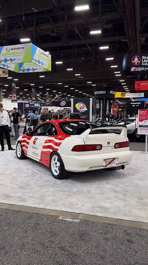 27K views · 4.9K reactions | The AWD k20 integra has debuted at the @idemitsulubes booth in central hall at the 2025 @semashow! We are so proud of this car and can’t wait to get it to the race track! Stay tuned to our stories for meet & greet info + free apparel! #throtl #acura #integra #awd #k20 #idemitsulubes | throtl | Facebook