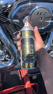 RG Engine Shine restores dull or faded engines. Brightens color and gives a clean finish. 🏆 - Available for purchase at ~ www.rglosangeles.com or click “VIEW SHOP”. - - #detailing #fyp #motorcycle | RG Los Angeles