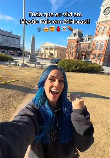 UM DIAA EM MYSTIC FALLS!!🗣️😱 #mysticfalls #thevampirediaries #tvd #diariosdeumvampiro #covington