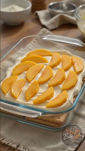 🥭 Creamy Mango Graham Dessert! 🤤