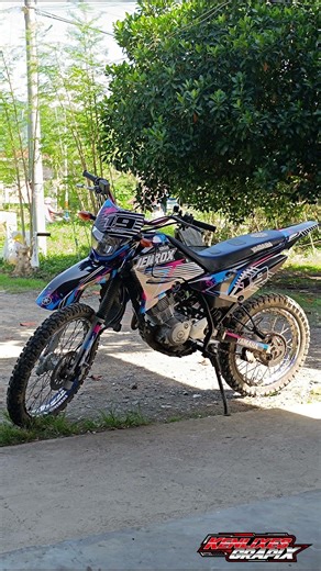 YAMAHA XTZ 125 Full Decals Sticker Body Splash Concept #decalstickers #xtz125 #motorcycle