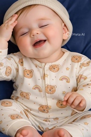Cute Baby Laughing Sleepy Moment | Adorable Baby Expressions | Viral Baby Reel