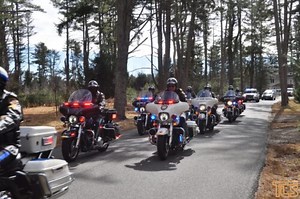 VIDEO: Funeral procession for Ocean County Sheriff’s Officer Brian Stockhoff
