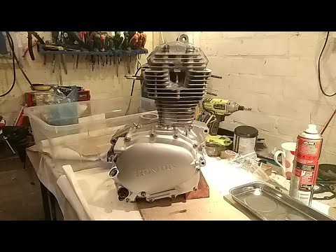 Honda cb xl engine full rebuild restoration