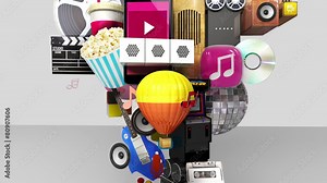 Exploding entertainment contents in the TV(included Alpha)