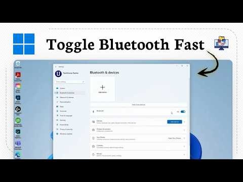 How to toggle Bluetooth on or off in Windows 11