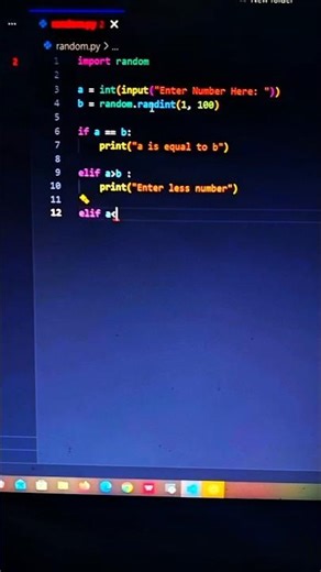 Random Function in Python 🚀 #PythonForStudents #PythonTutorial #Coding #LearnPython