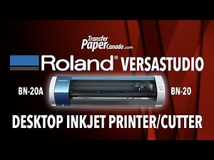Roland VersaStudio BN-20A and BN- 20 Print and Cut Machine