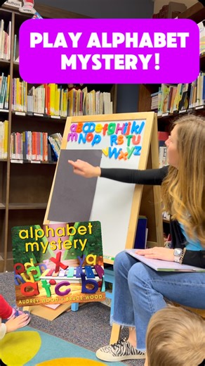 Melissa 🍎Preschool + Pre-K Literacy on Instagram: "Play Alphabet Mystery Game! Yesterday, my literacy class had a blast playing our Alphabet Mystery Game! First, we went on an alphabet hunt around the classroom, finding and ordering letters from A to Z—taking turns placing them in order. Then, the real fun began… Mystery time! The children closed their eyes while one sneaky letter disappeared. Could they figure out which one was missing? This hands-on activity is the perfect extension to Alphab