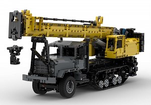 LEGO MOC-240162 Crane for M93x Halftrack (Technic 2025)