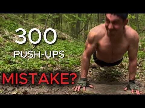 300 Push-Ups (Half Reps) | Raw Workout
