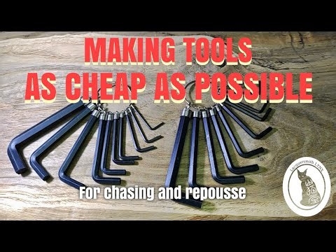 Making tools for chasing and repousse as cheep as possible.