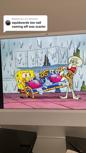 Reply to @ozi_cr another traumatizing spongebob scene.. squidwards toe nail 🥲 #fyp #foryou #spongebob #squidward #patrickstar #nickelodeon #bikinibottom #krustykrab #viral